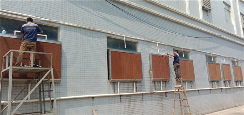 水帘降温工程的过程到底如何运行的？