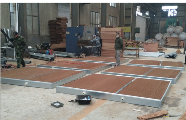 温室大棚的温度调节器：降温水帘